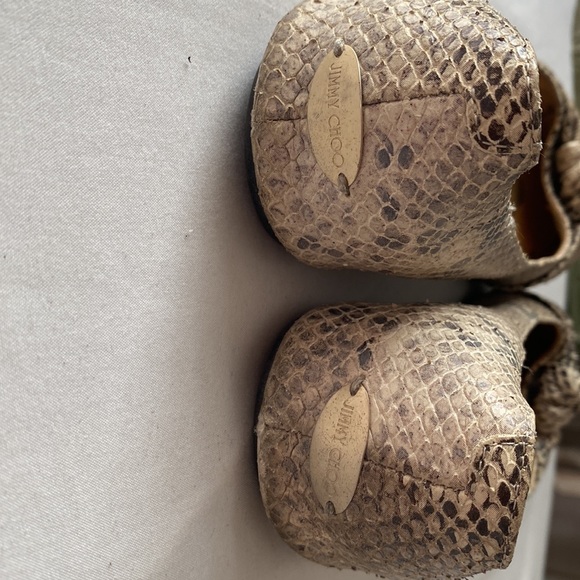 Jimmy Choo Snakeskin flats - Picture 5 of 8